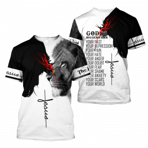 Unisex TShirt Christian Jesus Catholic  3D All Over Printed Love God Gifts Unisex Us size Shirts